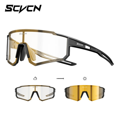 Outdoor Cycling Sunglasses Goggles Hiking Eyewear Men Road Driving Bike Glasses Sports Mountain Climbing Women Bicycle Cycling Pickleball Baseball Windproof UV400
