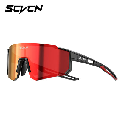 Outdoor Cycling Sunglasses Goggles Hiking Eyewear Men Road Driving Bike Glasses Sports Mountain Climbing Women Bicycle Cycling Pickleball Baseball Windproof UV400