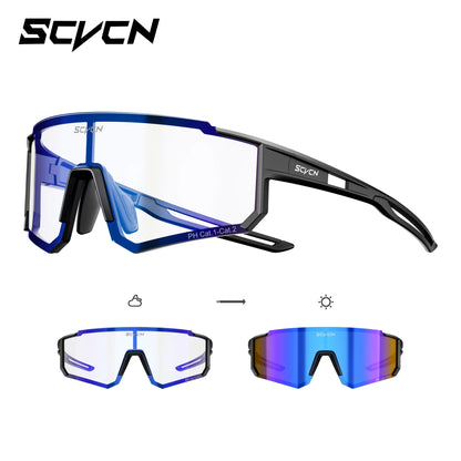 Outdoor Cycling Sunglasses Goggles Hiking Eyewear Men Road Driving Bike Glasses Sports Mountain Climbing Women Bicycle Cycling Pickleball Baseball Windproof UV400