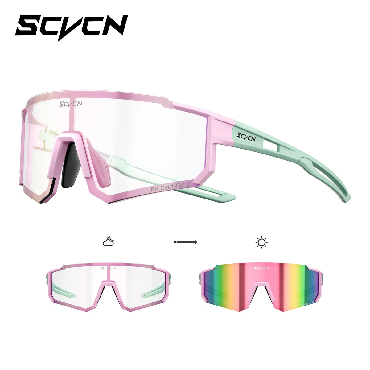 Outdoor Cycling Sunglasses Goggles Hiking Eyewear Men Road Driving Bike Glasses Sports Mountain Climbing Women Bicycle Cycling Pickleball Baseball Windproof UV400